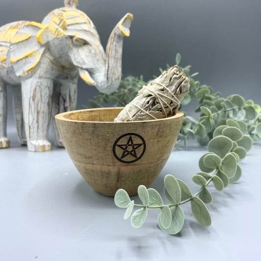 Fa Tál – Pentagram – 12 × 7 cm