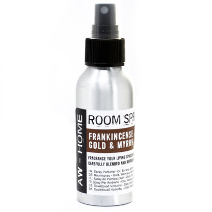 Szobaparfüm 100 ml – arany, tömjén és mirha