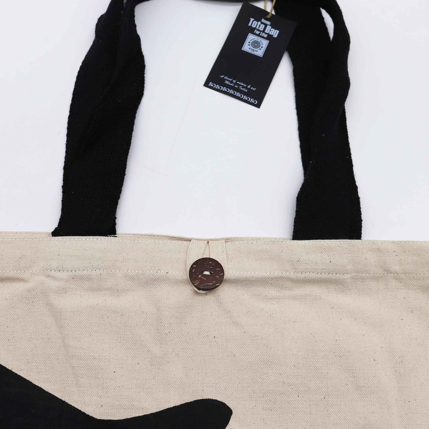 Ikonikus táska – Black Cat – 10 oz (36 × 43 × 10 cm)