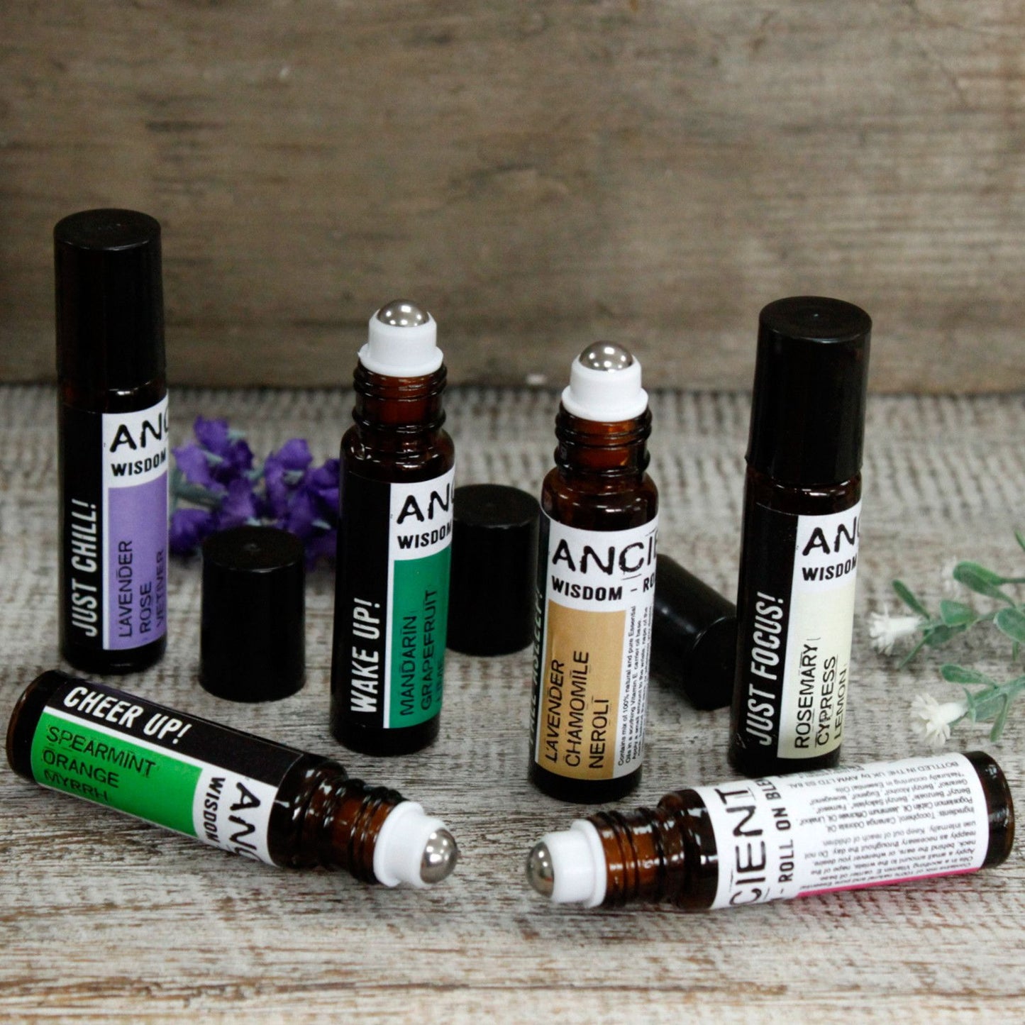 10 ml-es golyós illóolaj-keverék – Csak fókuszálj!