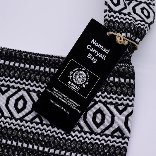 Nagy jacquard válltáska – Urban Caravan