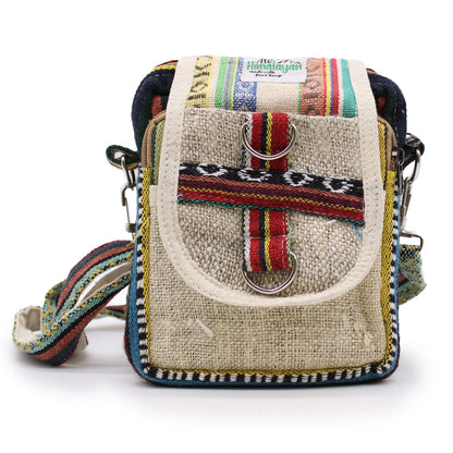 Crossbody táska – Kender/Pamut – Jhari Stílus