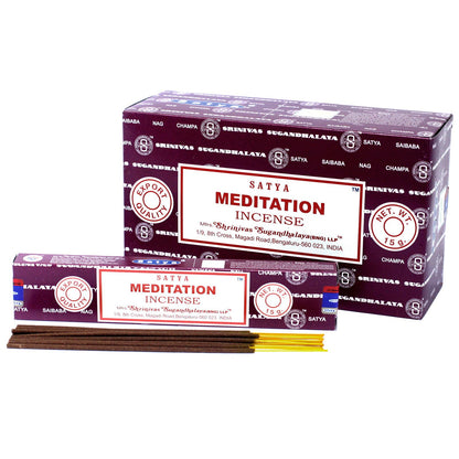 Satya füstölőpálcika 15 g – Meditáció