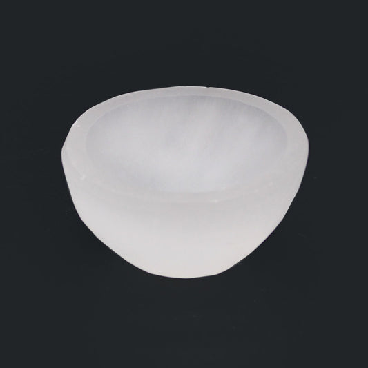 Szelenit tál – kerek – 6 cm