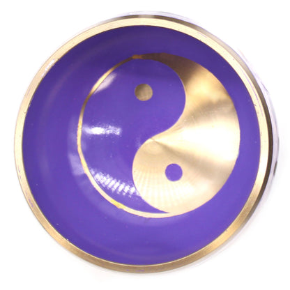 Yin & Yang hangtál szett – Fehér/Lila 10,7 cm