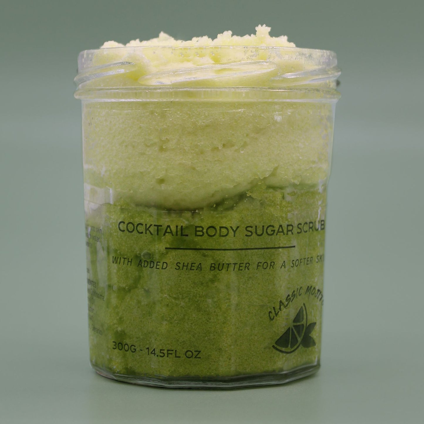 Illatos cukor testradír – klasszikus mojito, 300 g