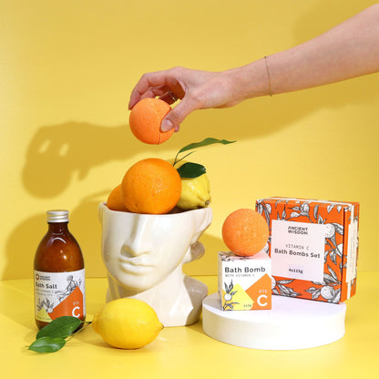 C-vitaminos fürdőbomba szett