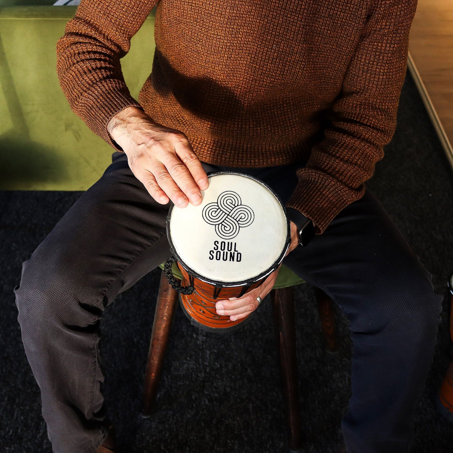 Kicsi pro djembe dob – Soul sound – 30 cm (15 cm átmérő)