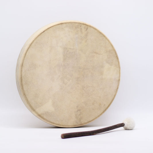 Sámán dob ütőkkel (hangolható) - A medve szelleme – 40 cm