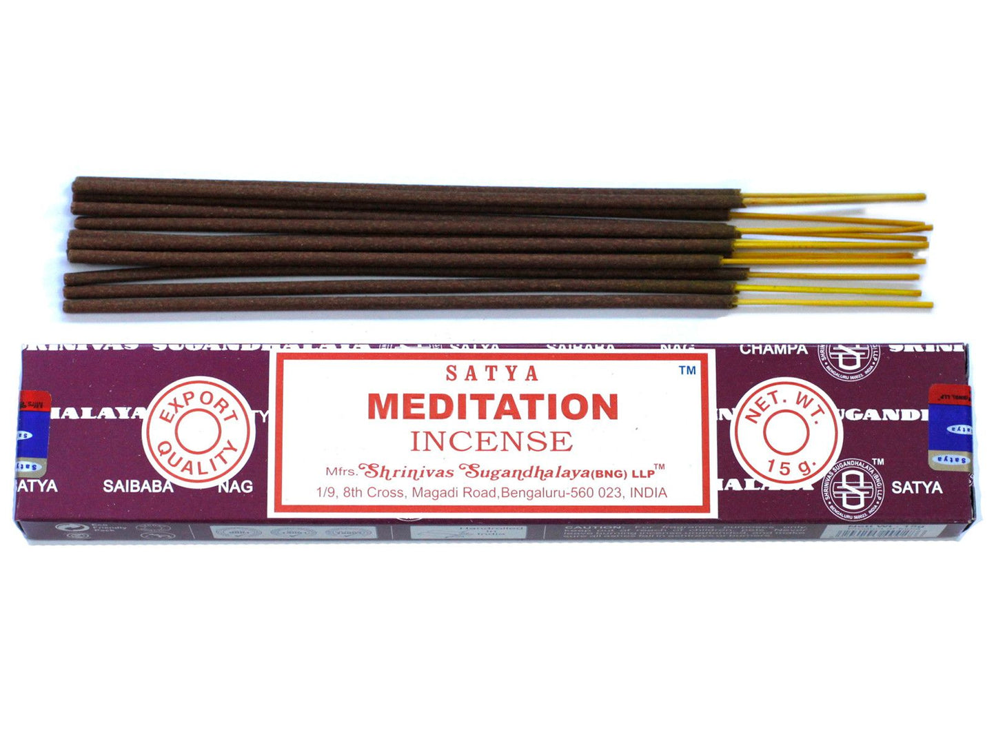 Satya füstölőpálcika 15 g – Meditáció
