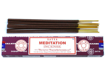 Satya füstölőpálcika 15 g – Meditáció
