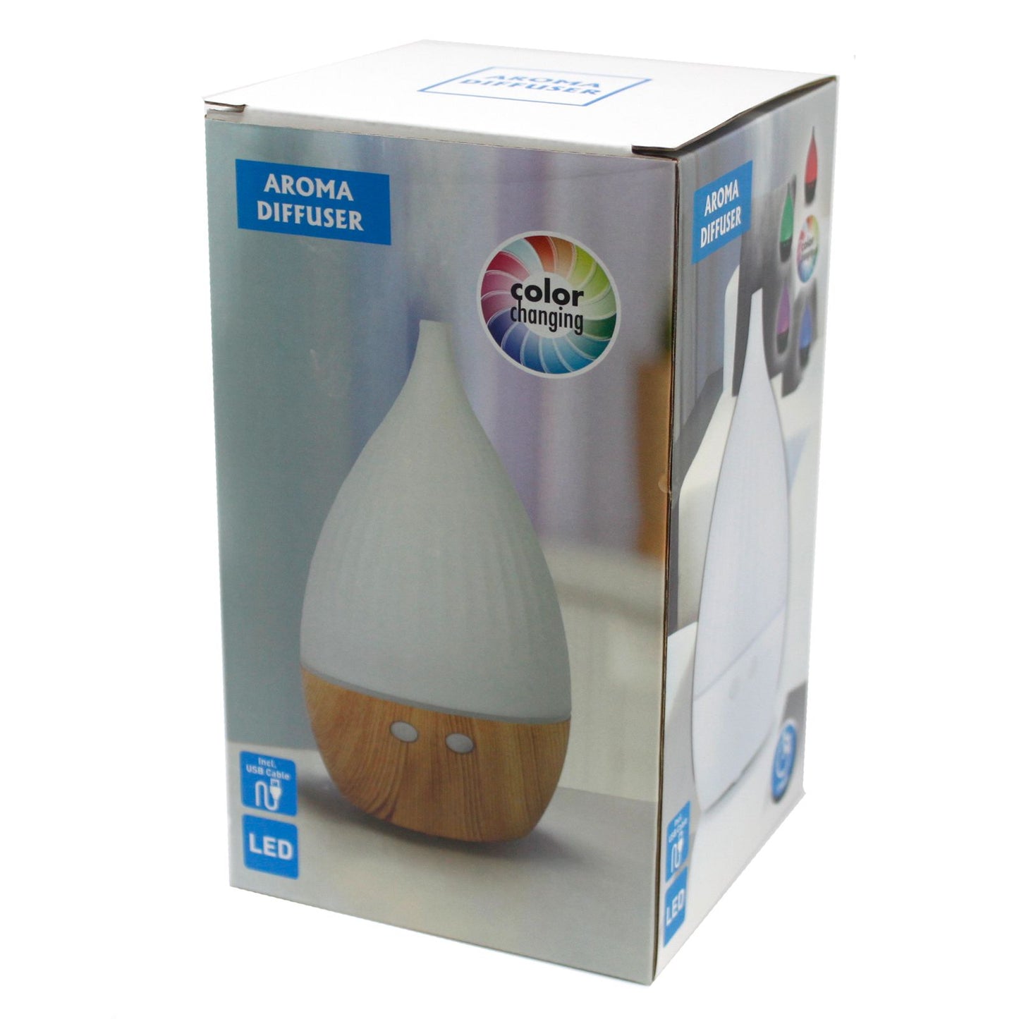 Milano aroma diffúzor – USB – Színváltós