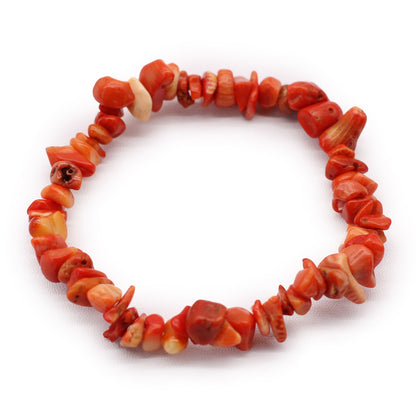 Chipstone karkötő – narancs jáspis