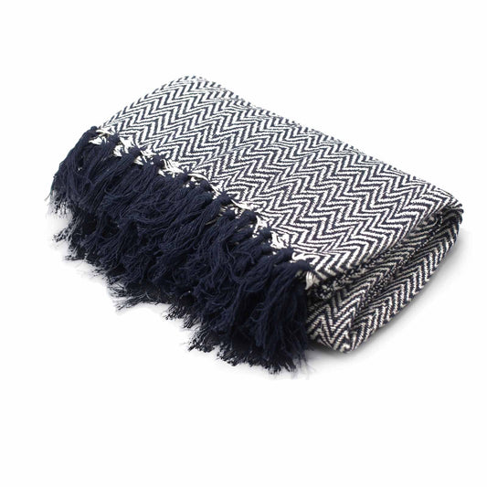 Boho Ágytakaró – Cikcakkos