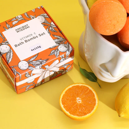 C-vitaminos fürdőbomba szett
