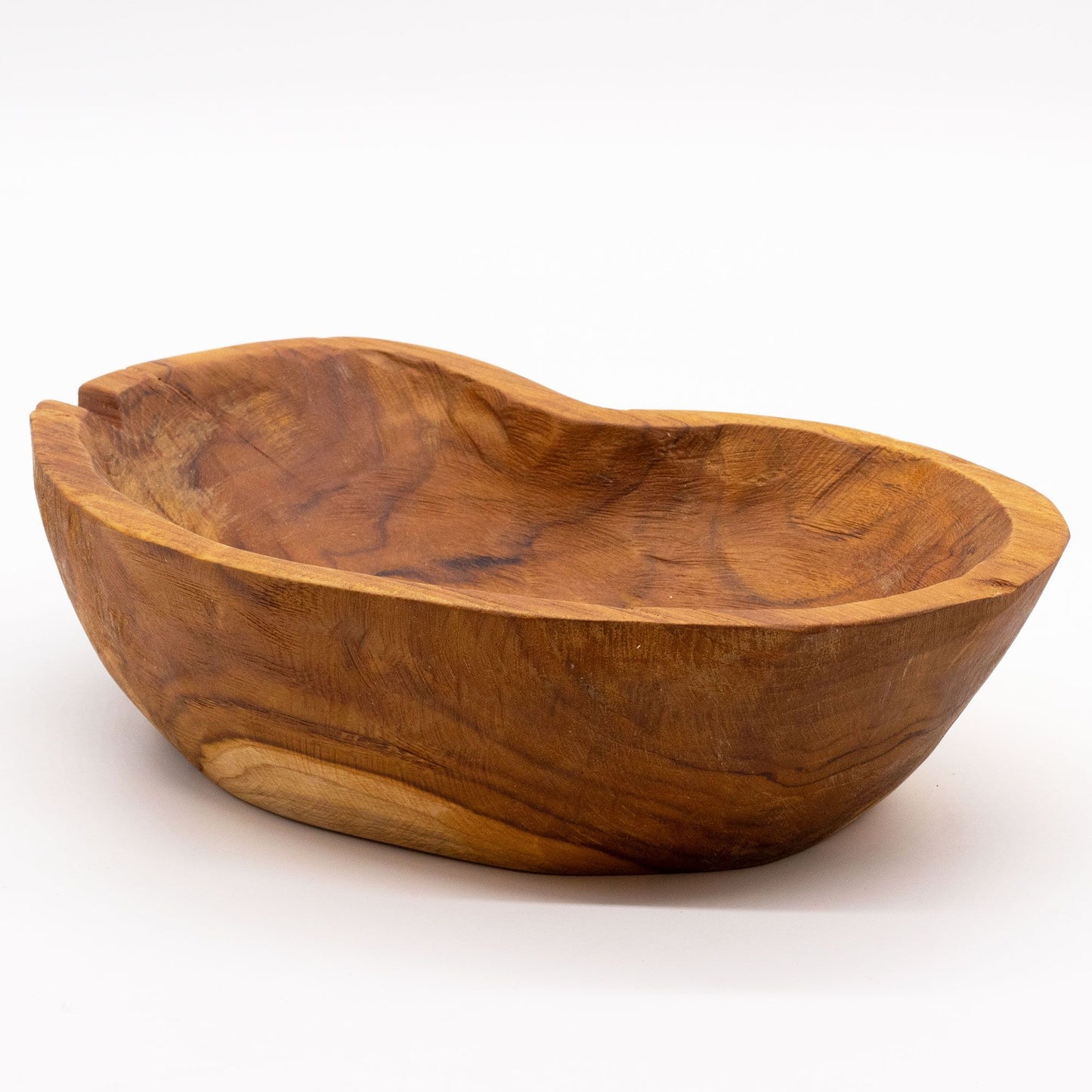 Natúr Teakfa Tál – 31 × 22 × 8 cm