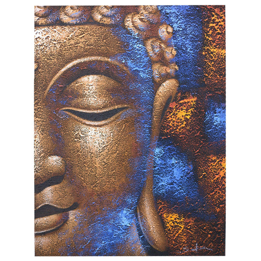 Buddha festmény - Copperface