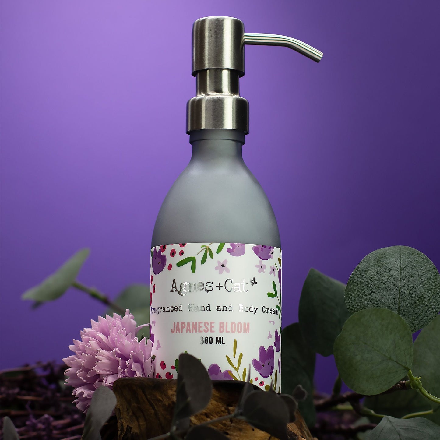 Kéz- és testápoló krém – japán virágzás – 300 ml