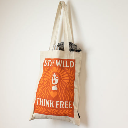 Toni táska – Stay wild (41 × 31 cm) – 10 oz