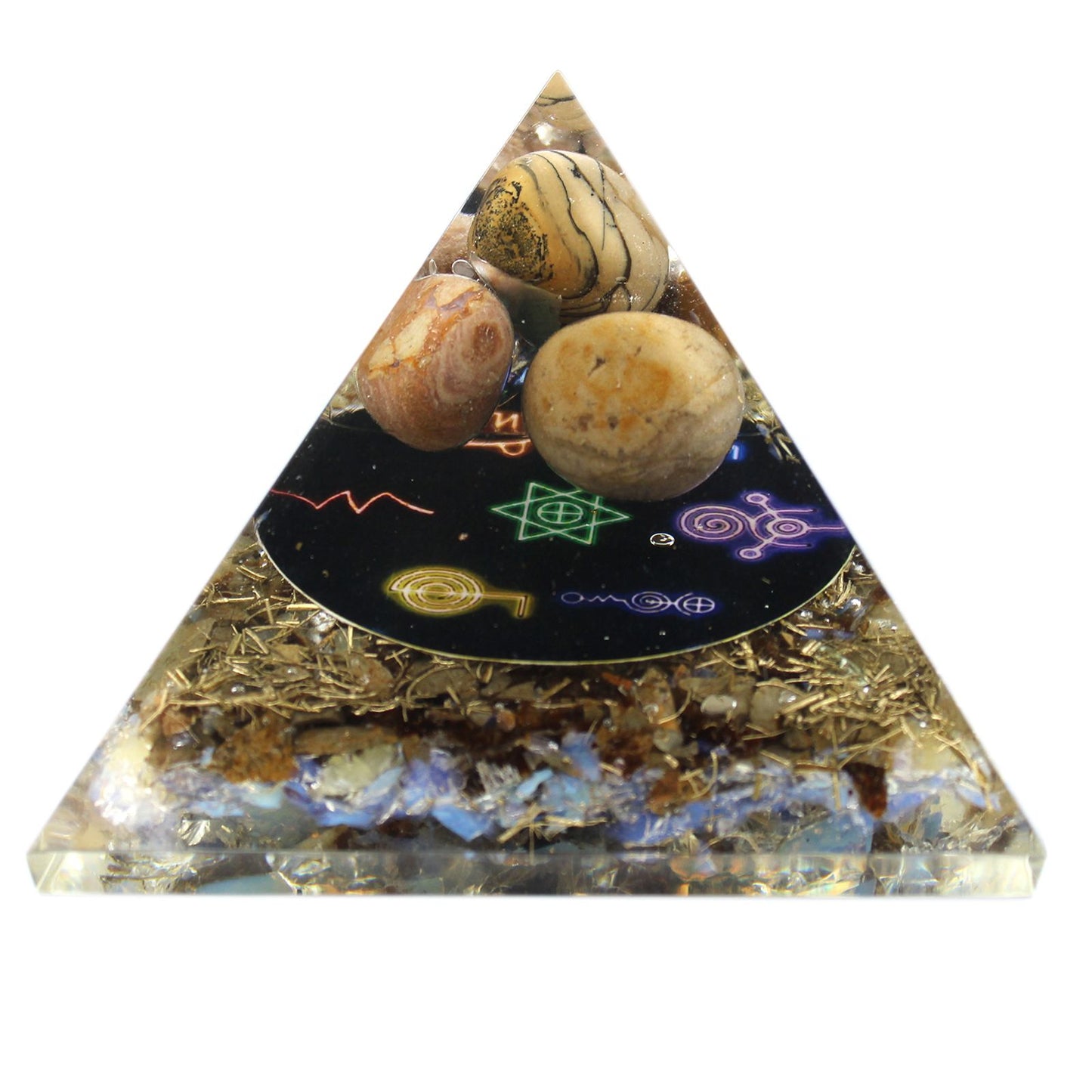 Orgonit Piramis – Éjféli Reiki – 70 mm