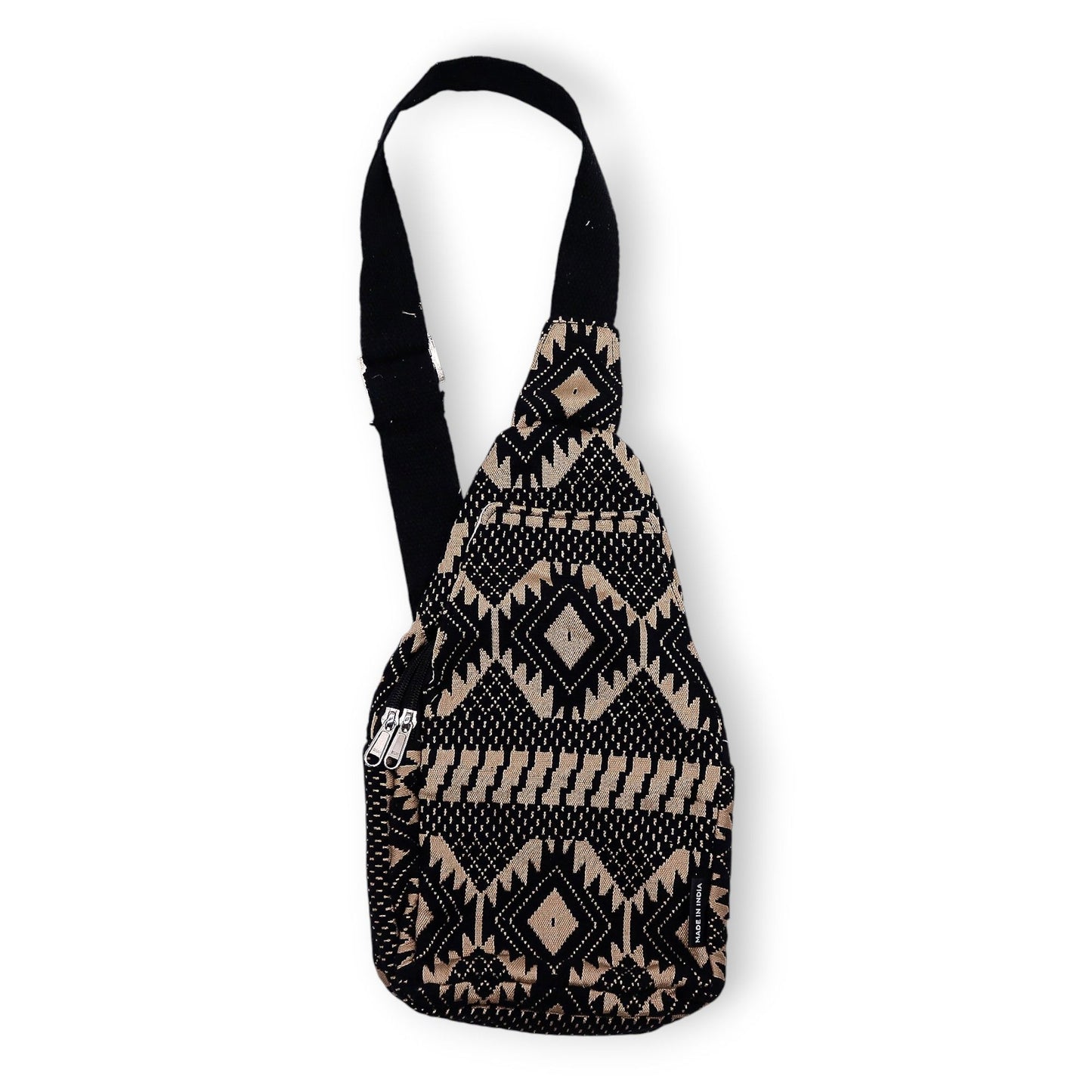 Crossbody jacquard táska – Desert Loom