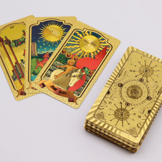 Arany tarot kártya szett
