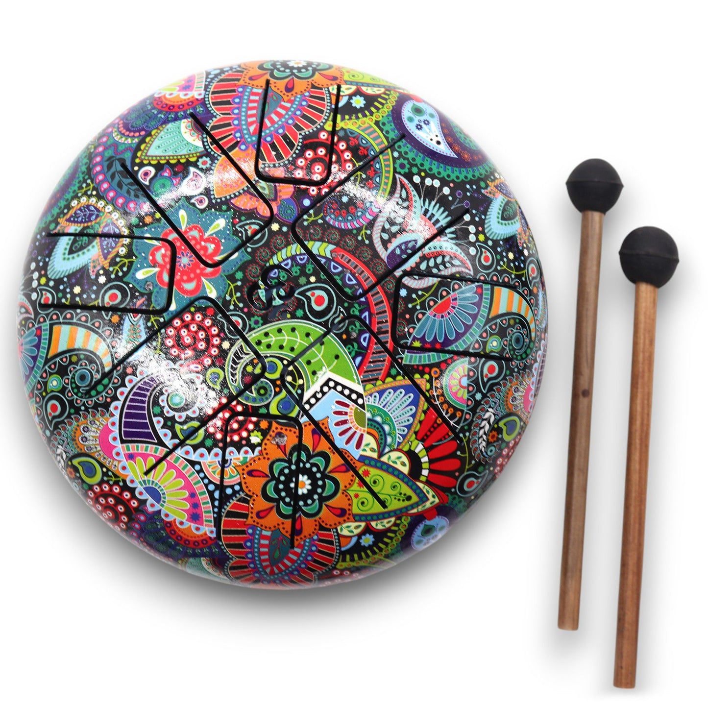 Acélnyelv dob – színes OM, 18 cm