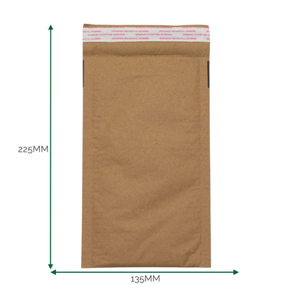 Kraft Méhsejt Papír Boríték (135 × 225 + 40 mm)