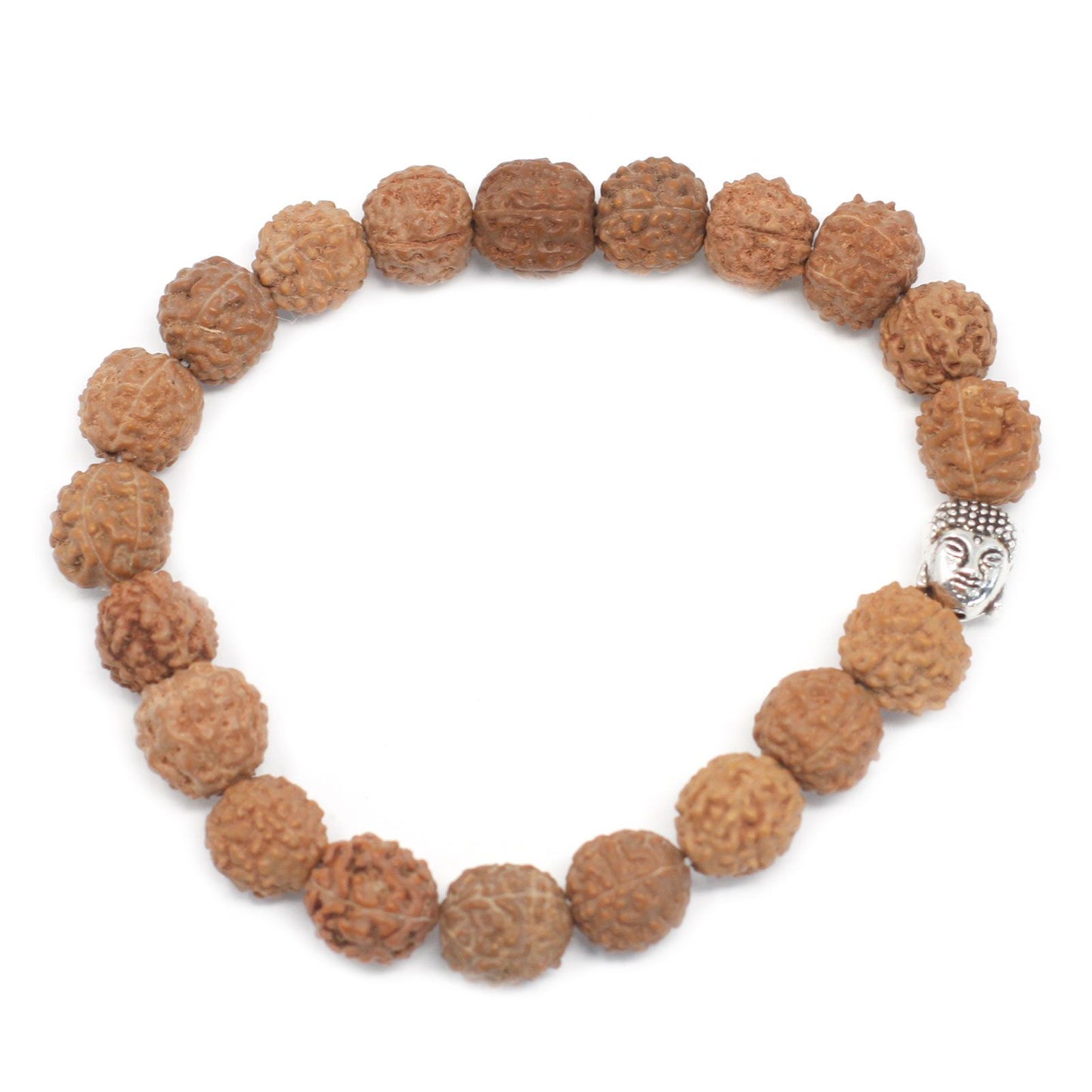Rudraksha Mala Karkötő – Natúr