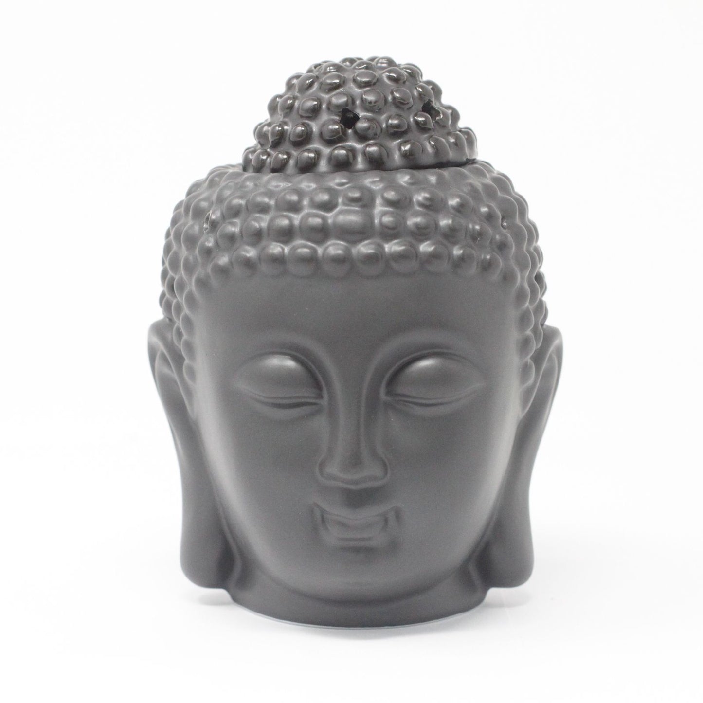 Buddha fej olajégető - Fekete