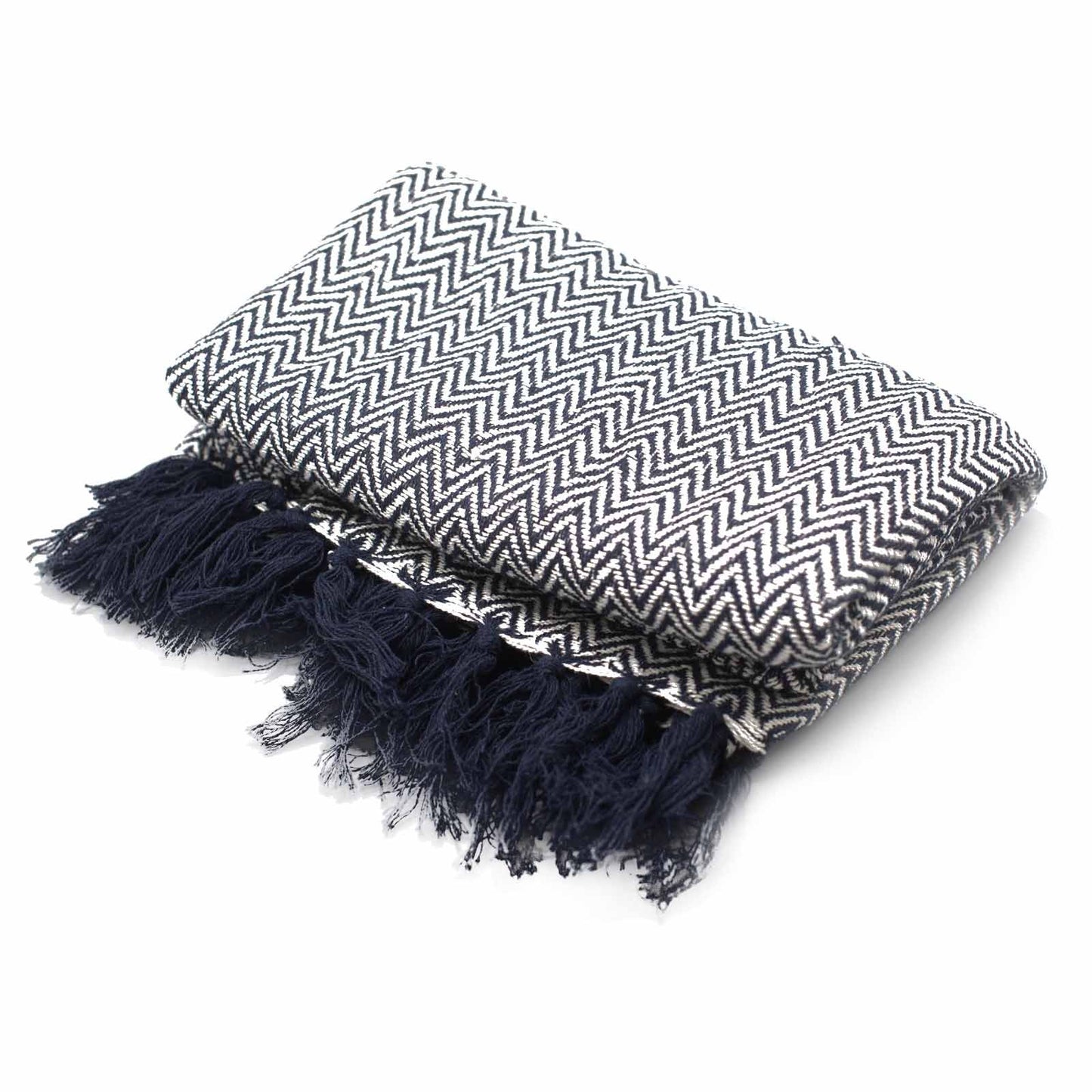 Boho Ágytakaró – Cikcakkos