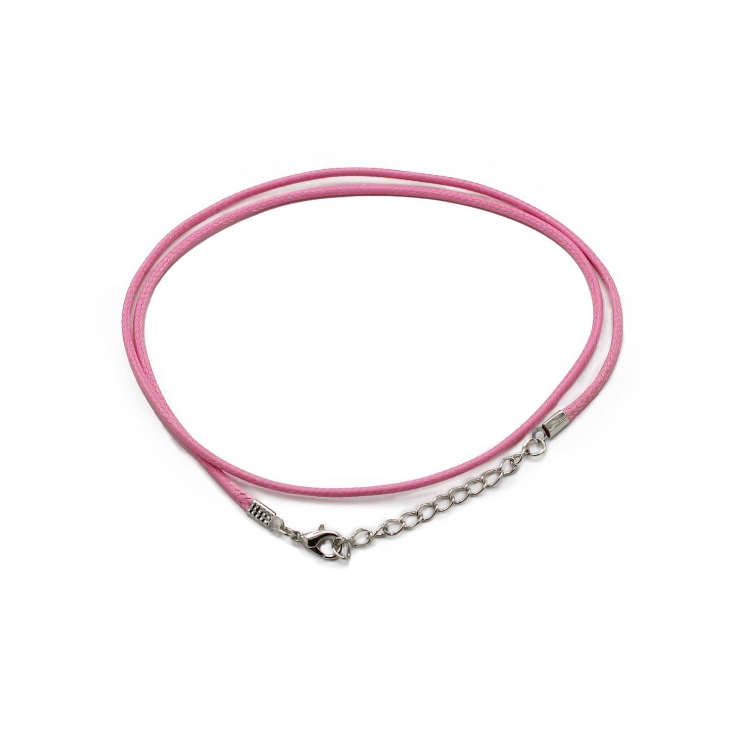 Viaszos ékszerzsinór – rózsaszín 102, 2 mm × 55 cm