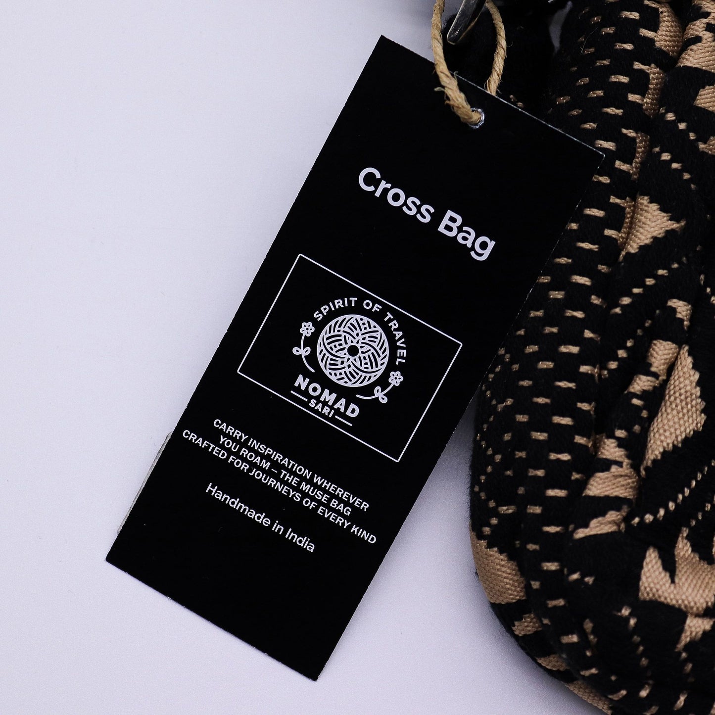 Crossbody jacquard táska – Desert Loom