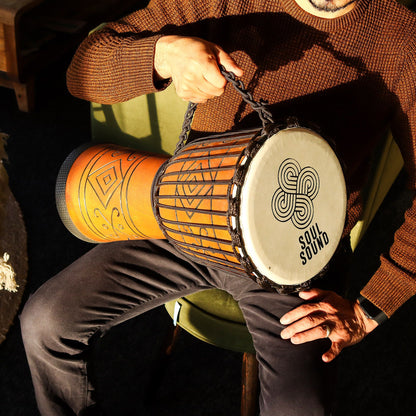 Nagy pro djembe dob – Soul sound – 50 cm (22 cm átmérő)