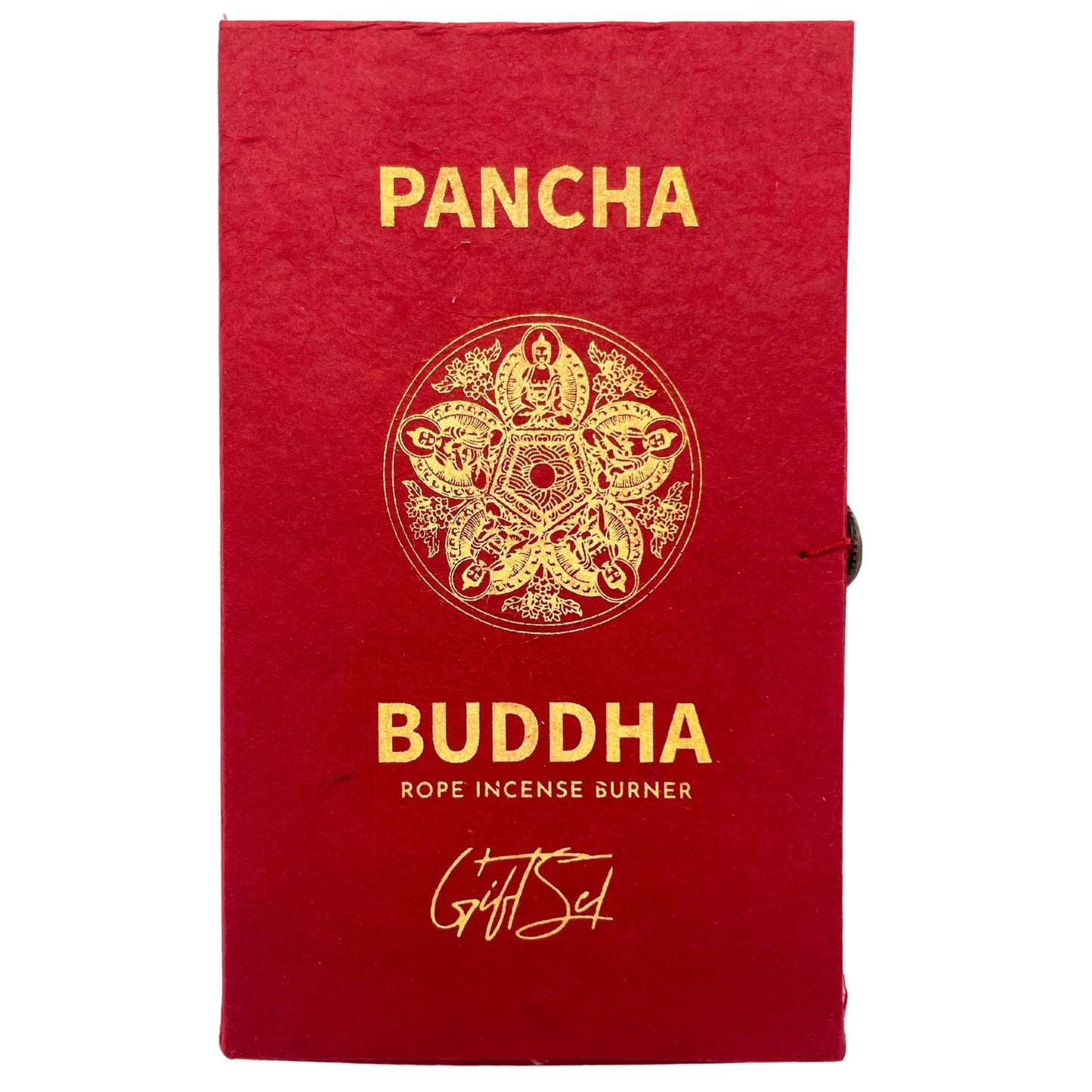 Kötél füstölő készlet tartóval – Pancha Buddha