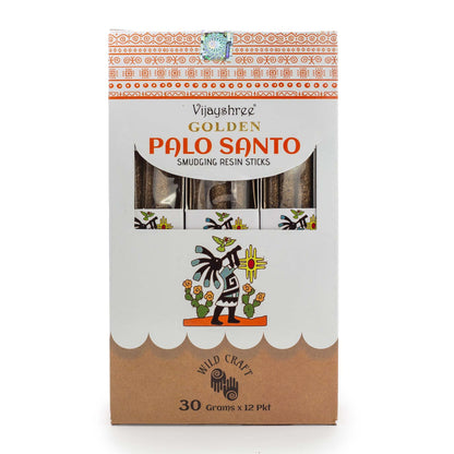 30 g Golden Palo Santo gyanta füstölő (6 db)