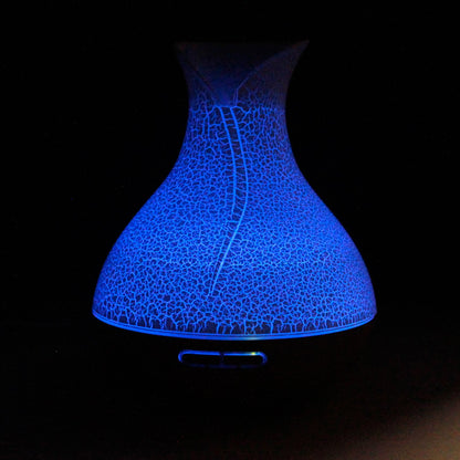 Pálma aroma diffúzor – Repedezett Hatás – USB – Színváltós – Időzítővel