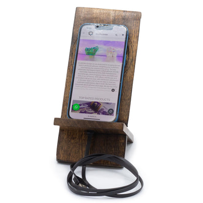 Fa telefontartó állványok – Életfa 20 × 9,5 cm