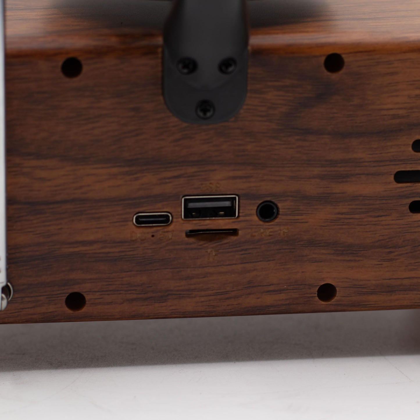 Retro mini dupla gramofon hangszóró – Bluetooth – 2 × 5,4 watt