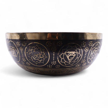 Hatalmas gravírozott vibrációs állótál – 50 × 20 cm – 10,7 kg
