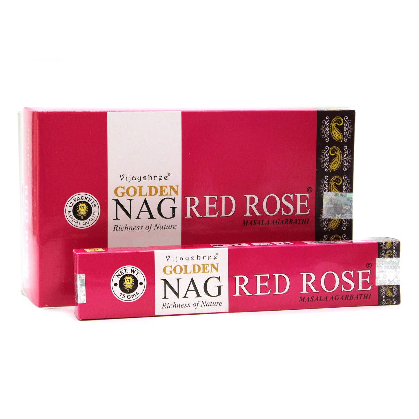 15 g Golden Nag füstölőpálcika – Rózsa