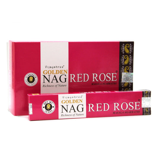 15 g Golden Nag füstölőpálcika – Rózsa