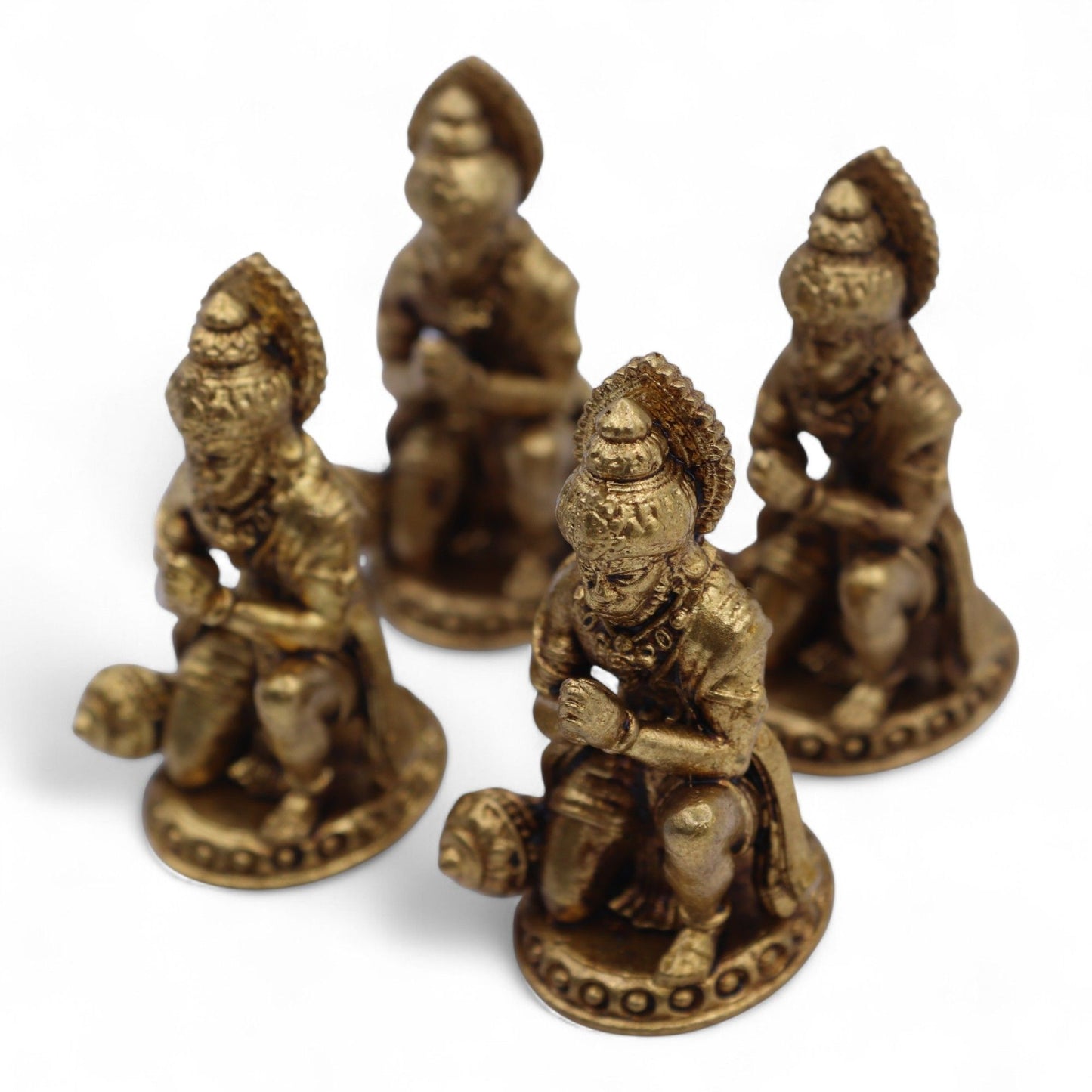 Sárgaréz Miniatűr Istenek – Hanuman (30 g) – 36 mm
