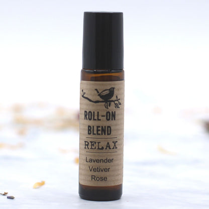 10 ml-es golyós illóolaj-keverék - RELAX