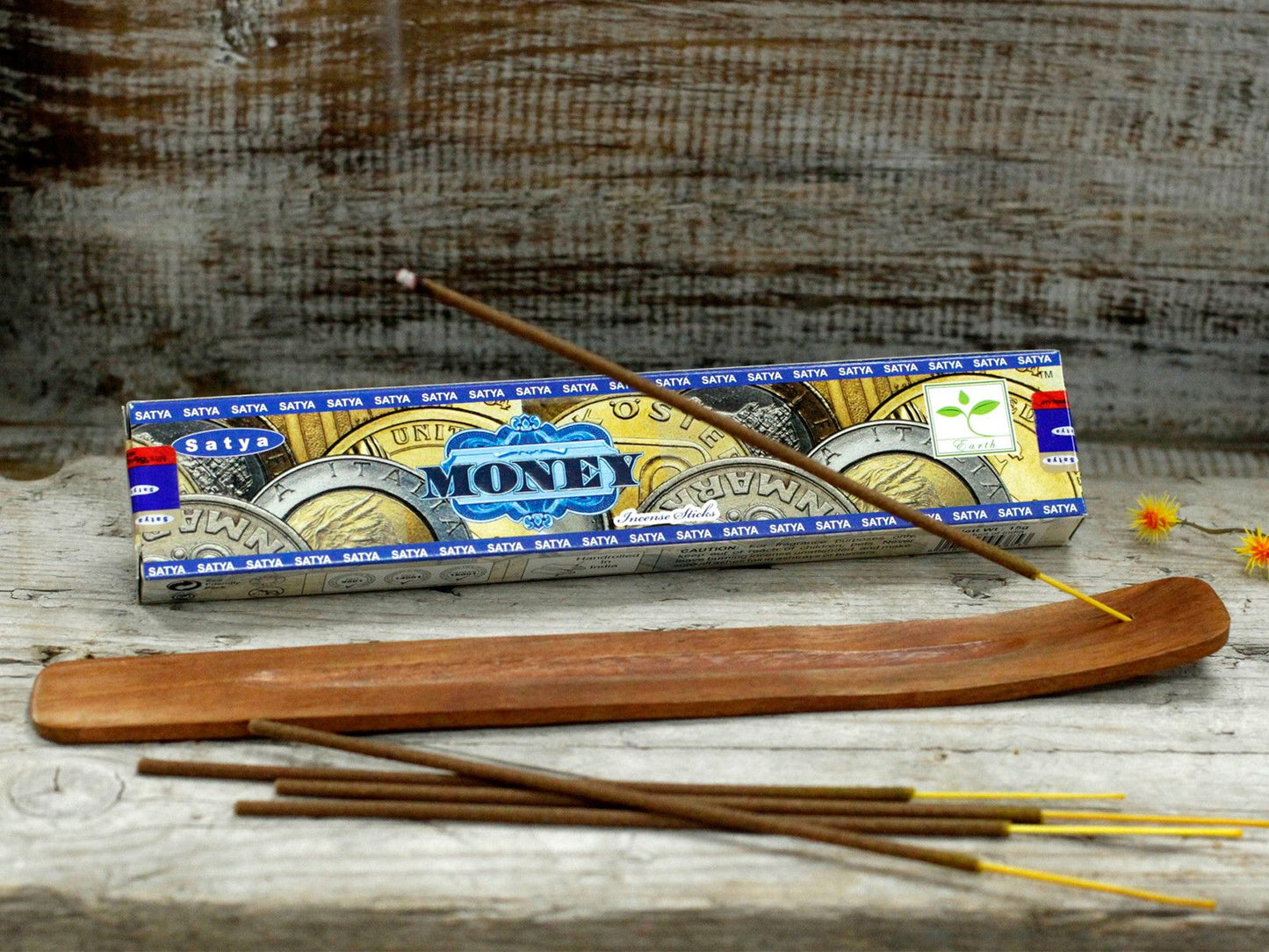 Satya füstölőpálcika 15 g – Pénz