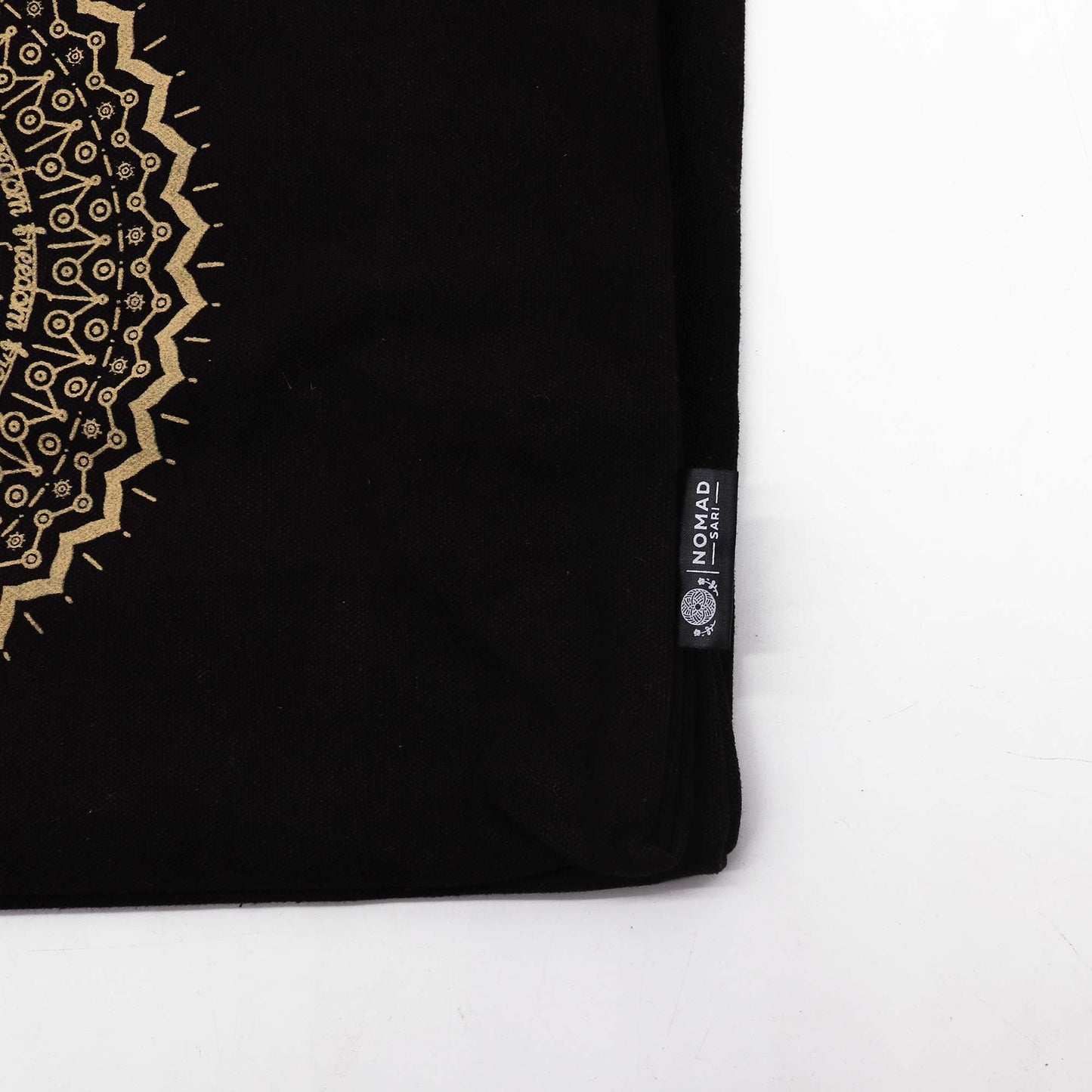 Oversized kőmosott tote táska 14 oz – Freedom Mandala
