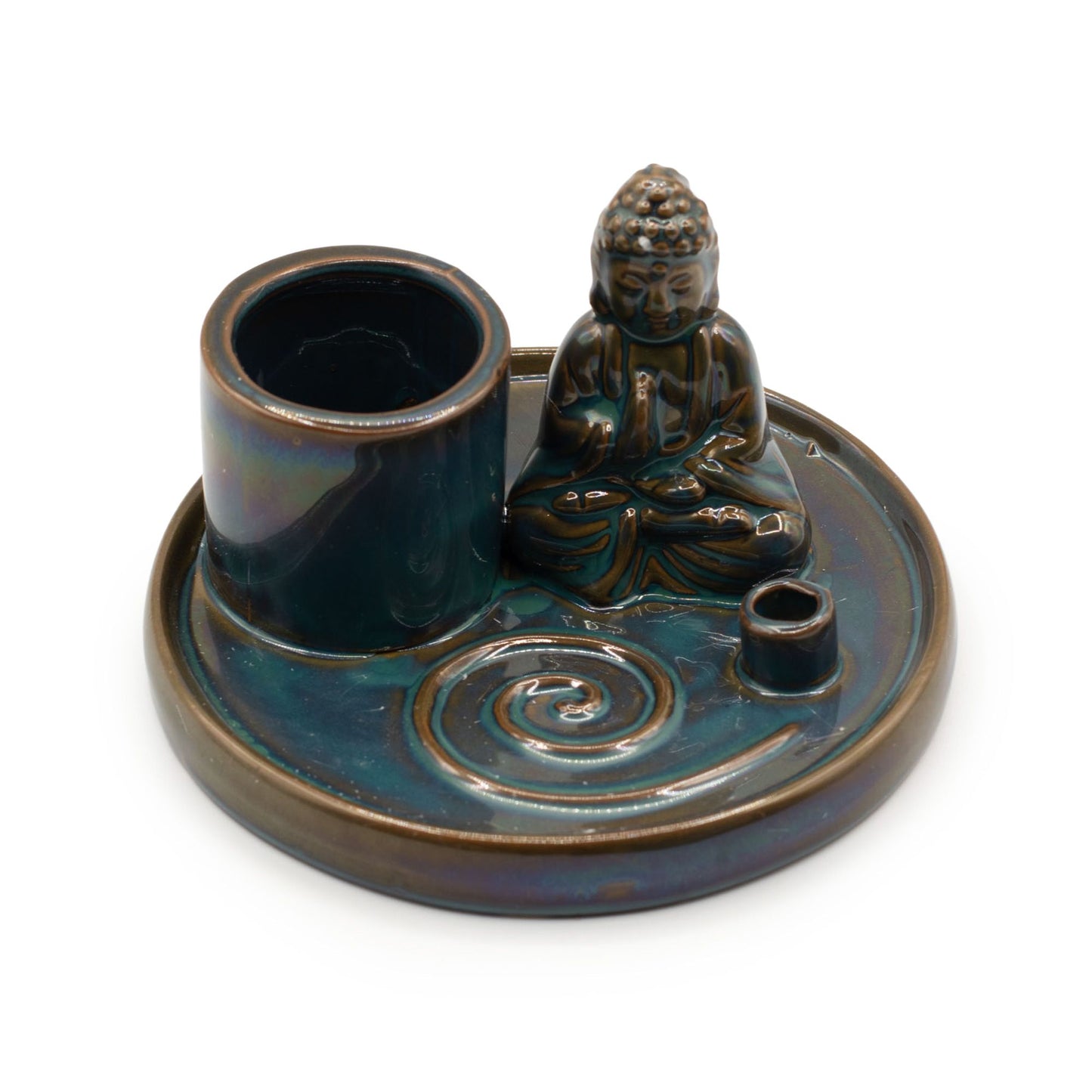 Többcélú Buddha füstölőállvány – kék