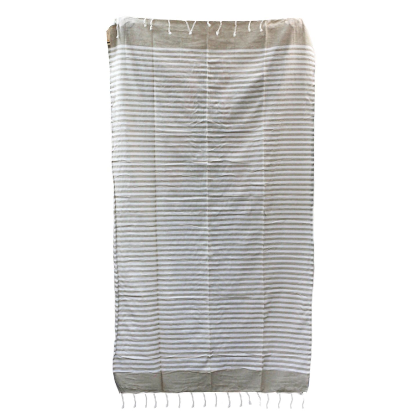 Pamut strandtörölköző – 100 × 180 cm – forró homok