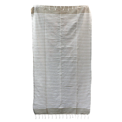 Pamut strandtörölköző – 100 × 180 cm – forró homok