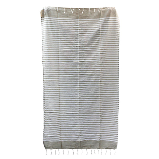 Pamut strandtörölköző – 100 × 180 cm – forró homok